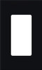 NT-R3-NFB-BL  Nova T Single-gang Wallplate, Small Opening, No Fins Broken