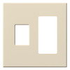 VWP-2CR-LA  Multigang Vwp Series Wallplate For Vareo, Nova T And Grafik Eye