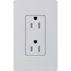 SCRS-15-TR-PD  Claro, Satin, Tamper-resistant Receptacle, 125V/15A In Palladium