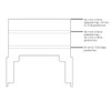 5T-347-DIVIDER  Vive Divider Provides Class 2/CLASS 1 Separation In A 101.6 Mm