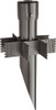 MP17A Landscape Mighty Post Mini 17 Inches 2 Inches Diameter Bronze