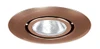 440-ABZ  4" Line Voltage, Low Voltage, Flush Gimbal Ring Trim, GU10 Base, Aged Bronze Trim