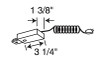 R22BL  Trac Lites Cord and Plug Connector, Black Color