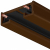 R4BZ  4 ft Track - Trac Lites Line Voltage Track System, Bronze Color