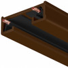 8 ft Track - Trac Lites Line Voltage Track System, Bronze Color