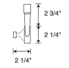 TL296WH  Trac 12 Open Back Gimbal 50W MR16 Bulb, White Color
