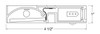 UPX430-SL Line Drawing