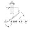 604B Brz S-sloped Trim Baffle