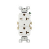 815W-BOX 20A 250V DUPLEX RECEPTACLE WH