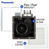 FV-0511VQC1 WhisperSense® DCFan with ECM Motor and Pick-A-Flow