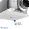 FV-0511VQC1 WhisperSense® DCFan with ECM Motor and Pick-A-Flow
