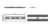 RBAY17L/E/8C Linear Hibay 400/320/260W 120-277V 5000K/4000K/3500K Battery