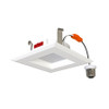 R34S-4B Retofit 4" 7W 700LM 5CCT CRI90 E26120V Triac/elv Square White