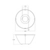 CD34REF-440D Line Drawing