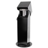 OP5BK18  5x5, 18" Double-Gang Hinge Top Pedestal, Black OP5BK18  5x5, 18" Double-Gang Hinge Top Pedestal, Black