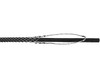 7304-005 Single Eye, Wide Range Bus Drop Grip 0.70-0.85 Inch, Silver