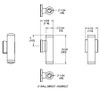 CDLED2W-20W-WW927-W Cylinders 1144 Lumens CDLED 20W 2 Inches Wall Direct/indirect