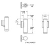 CDLED2WU-10W-40D927-Z Cylinders 699 Lumens CDLED 10W 2 Inches Wall Indirect (uplight)