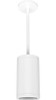 CDLED4PS-20W-50D940-W Cylinders 1853 Lumens CDLED 20W 4 Inches With Pendant Stem 90CRI