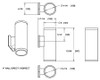 CDLED4W-40W-80D935-K Cylinders 3320 Lumens CDLED 40W 4 Inches Wall Direct/indirect