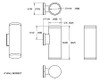 CDLED4WU-20W-50D930-W Cylinders 1735 Lumens CDLED 20W 4 Inches Wall Indirect (uplight)