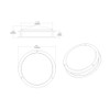 CRVFAD-12R-16-9CCT-UNV-BN Deco FMFA 12" Round 16W 1200LM CRI90 5CCT Unv 0-10V Brushed Nickel