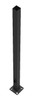 PS5-07-20D2 Poles PS5 Square Pole 5 Inch 7 Gauge 20 Feet Drilled