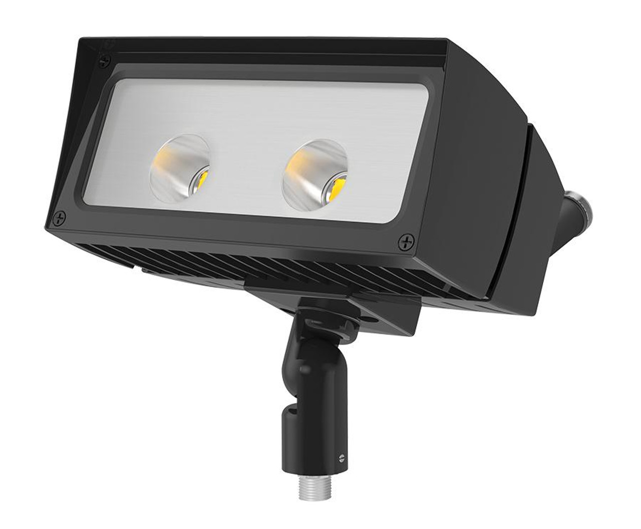 FFLED26NB44/480/PCS4 Flood 3498 Lumens FFLED 26W 4X4 480V Swivel Photocell 4000K Neutral