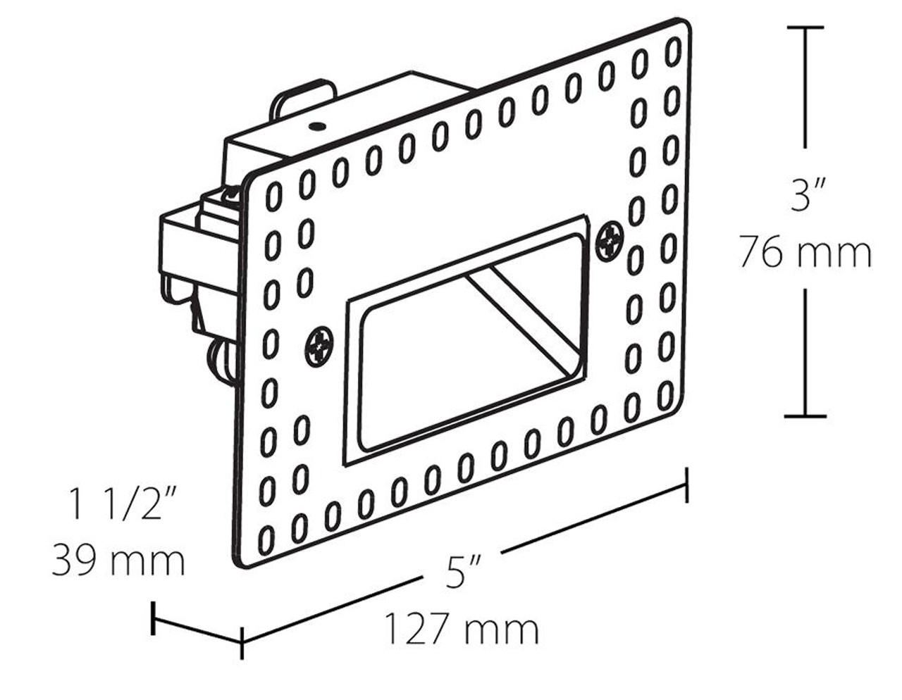 FSLEDH3YYB/120/TL Landscape 33 Lumens Steplight Recessed Horizontal 3W 120V 2700K FSLEDH3YYB/120/TL Landscape 33 Lumens Steplight Recessed Horizontal 3W 120V 2700K