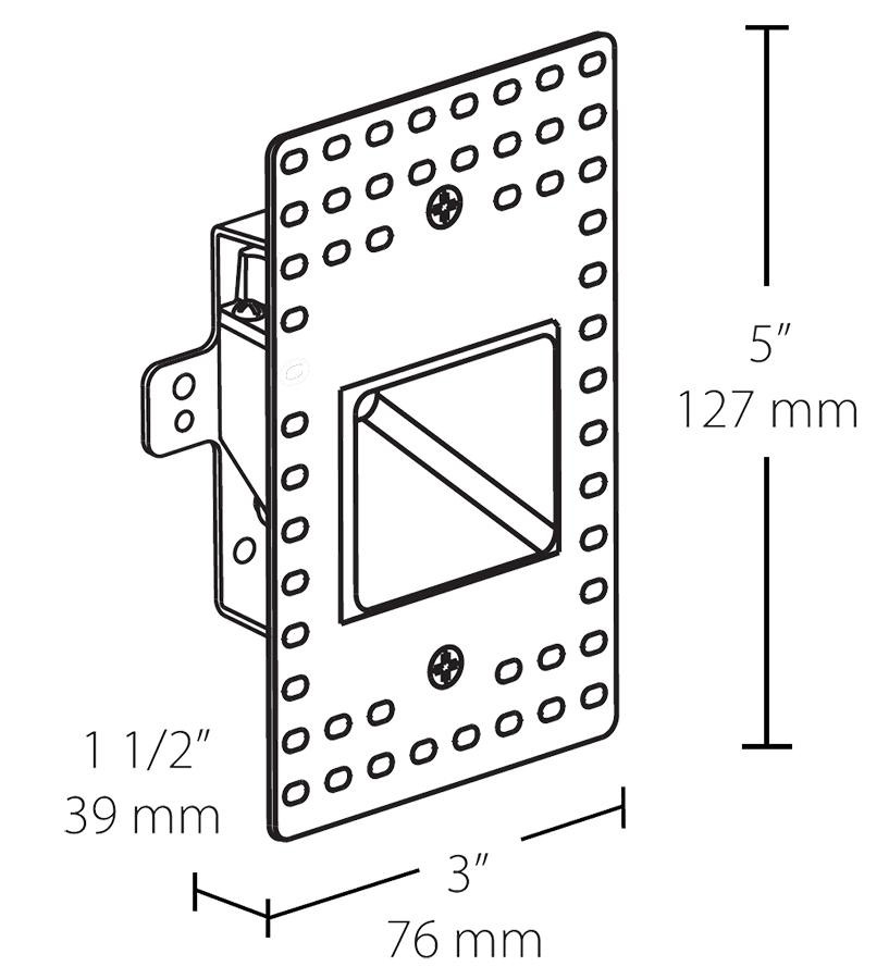 FSLEDV3NW/120/TL Line Drawing