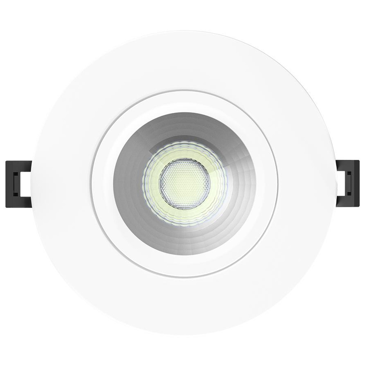 GF4 4" Recessed Floating Gimbal 12W 850LM 90 CRI 5CCT Triac 120V