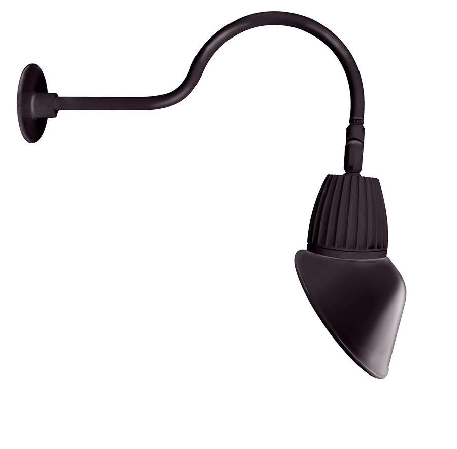 GN1LED13NAC11A Decorative 388 Lumens Gooseneck 13W 4000K 24 Inches Arm