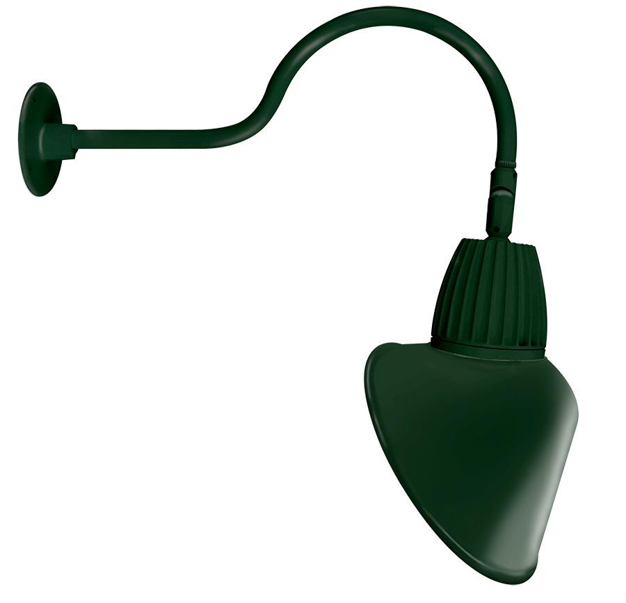 GN1LED13NACG Decorative 388 Lumens Gooseneck 13W 4000K 24 Inches Arm