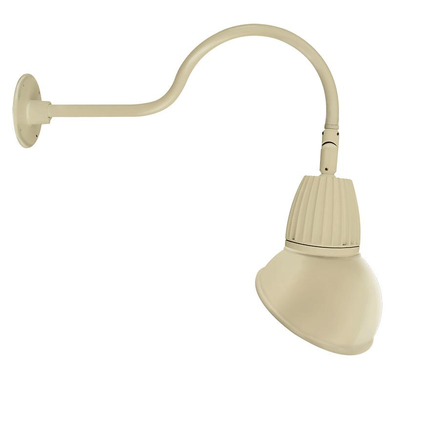 GN1LED13NAD11I Decorative 589 Lumens Gooseneck 13W 4000K 24 Inches Arm