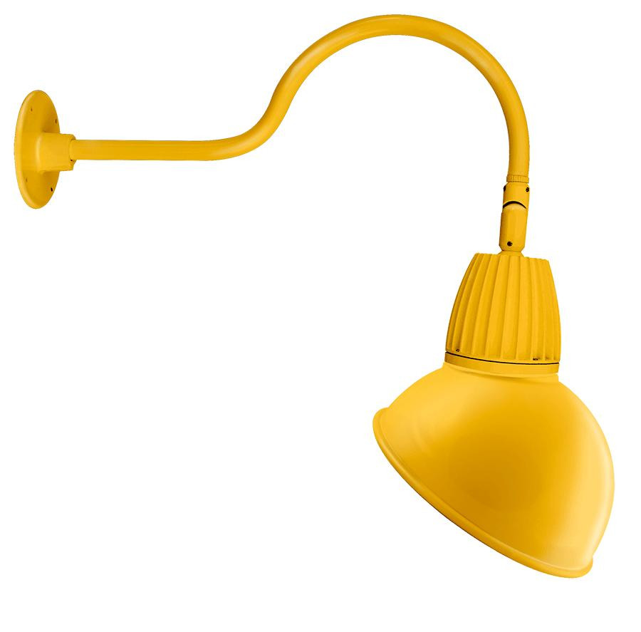 GN1LED13NRADYL Decorative 589 Lumens Gooseneck 13W 4000K 24 Inches Arm