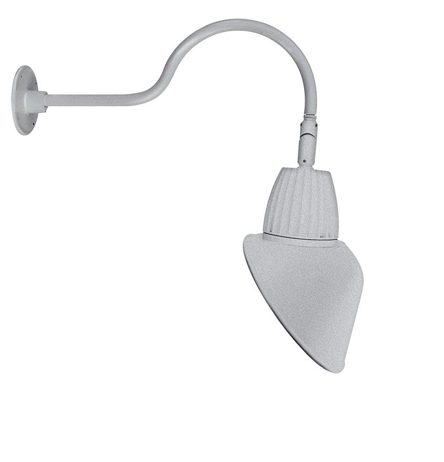 GN1LED13YRAC11S Decorative 499 Lumens Gooseneck 13W 3000K 24 Inches Arm