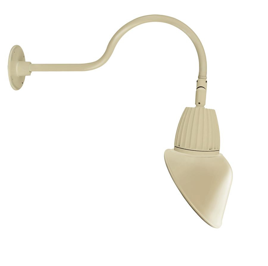 GN1LED26NRAC11I Decorative 1487 Lumens Gooseneck 26W 4000K 24 Inches Arm