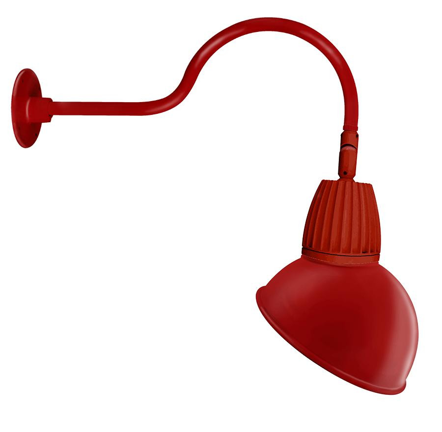 GN1LED26NRADR Decorative 1461 Lumens Gooseneck 26W 4000K 24 Inches Arm