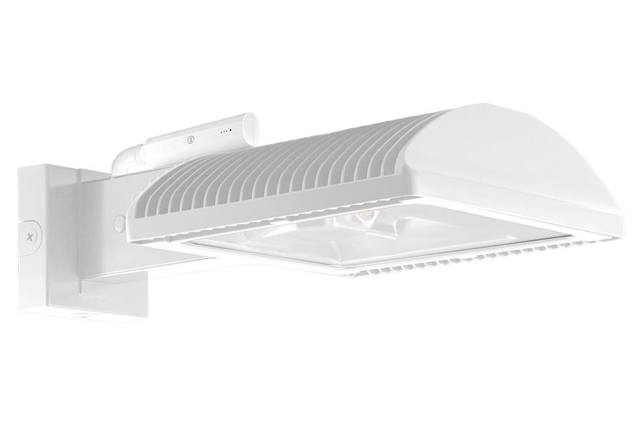 WPLED4T50YW/D10/LC Wall Packs 7127 Lumens WPLED Type IV 50W 3000K 0-10V Dimming