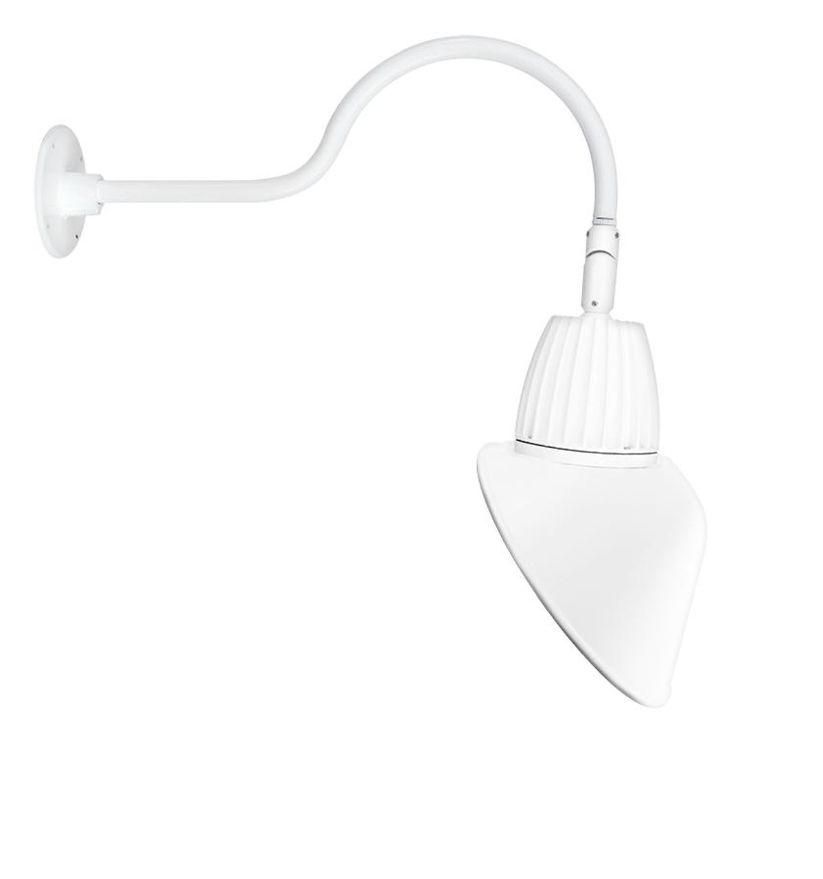 GN1LED26YRAC11W Decorative 1247 Lumens Gooseneck 26W 3000K 24 Inches Arm
