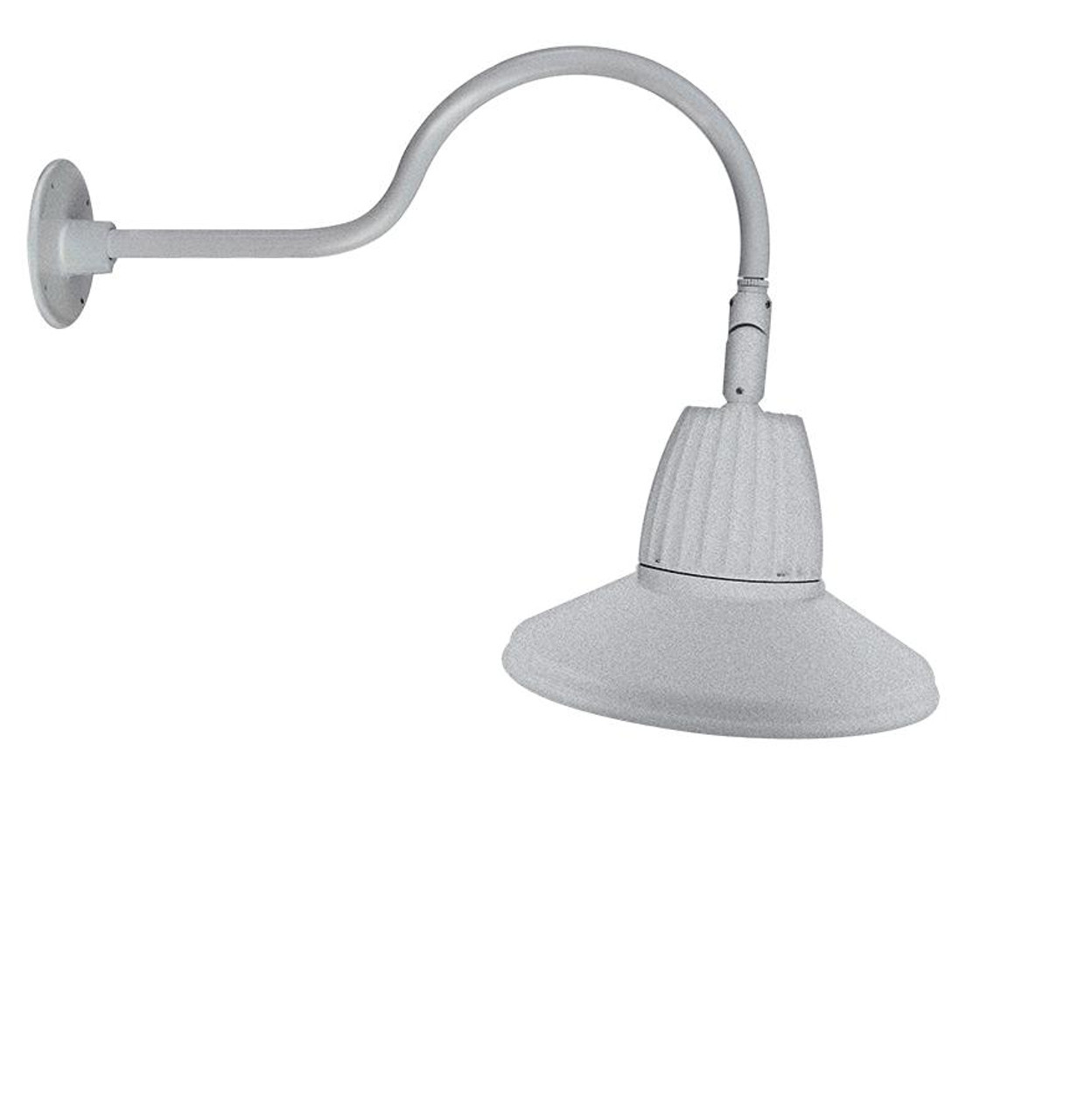 GN1LED26YRSTS Decorative 1348 Lumens Gooseneck 26W 3000K 24 Inches Arm Straight