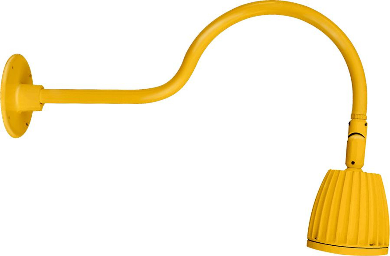 GN1LED26YYL Decorative 1427 Lumens Gooseneck 26W 3000K 24 Inches Arm No Shade