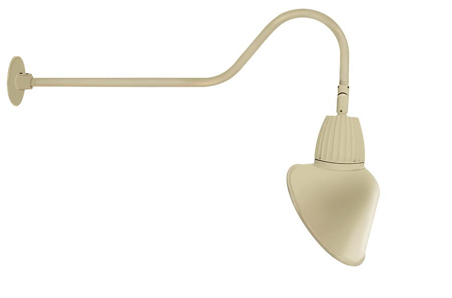 GN2LED13NACI Decorative 599 Lumens Gooseneck 13W 4000K 35 Inches Arm