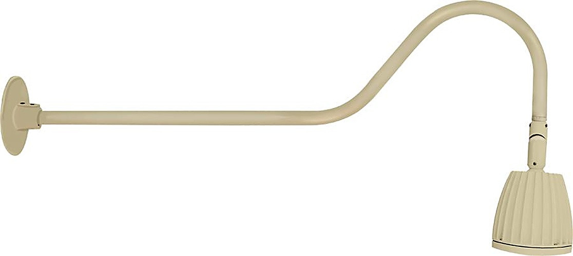 GN2LED13NI Decorative 704 Lumens Gooseneck 13W 4000K 35 Inches Arm No Shade