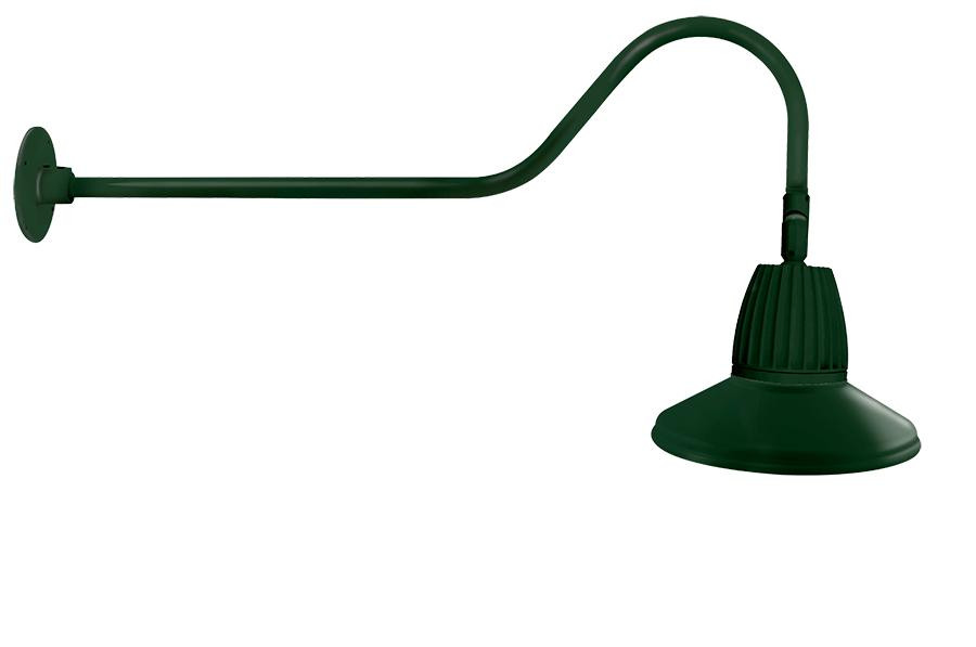 GN2LED13NSSTG Decorative 577 Lumens Gooseneck 13W 4000K 35 Inches Arm Straight
