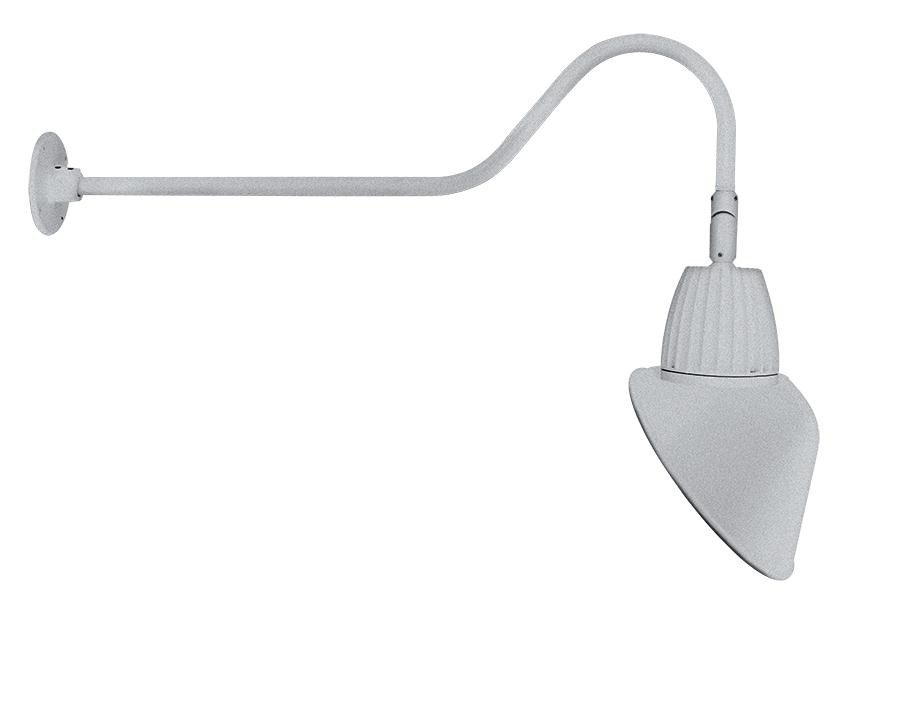 GN2LED26NAC11S Decorative 1487 Lumens Gooseneck 26W 4000K 35 Inches Arm