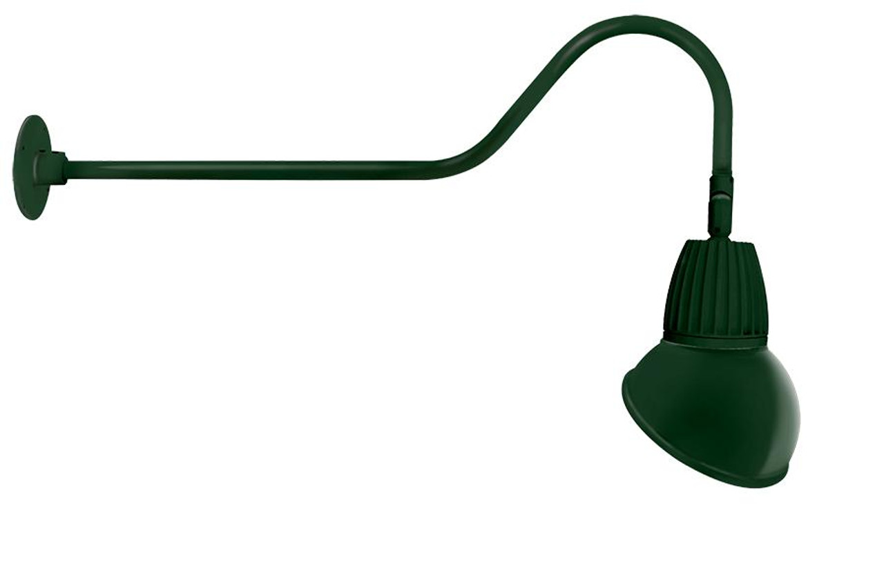 GN2LED26NAD11G Decorative 839 Lumens Gooseneck 26W 4000K 35 Inches Arm