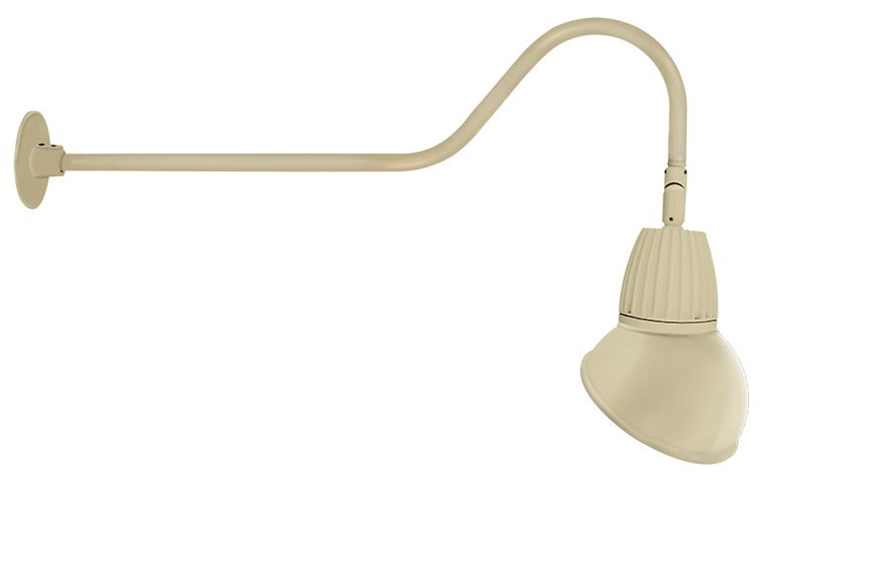 GN2LED26NAD11I Decorative 1461 Lumens Gooseneck 26W 4000K 35 Inches Arm