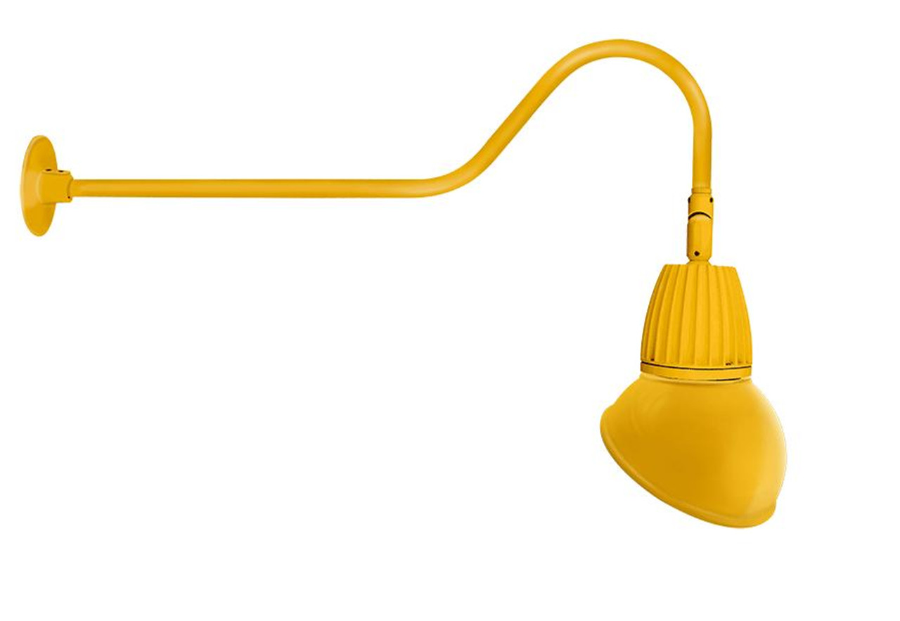 GN2LED26NAD11YL Decorative 1461 Lumens Gooseneck 26W 4000K 35 Inches Arm