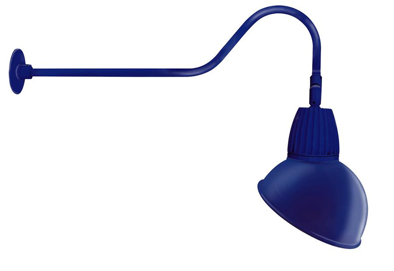 GN2LED26NRADBL Decorative 1461 Lumens Gooseneck 26W 4000K 35 Inches Arm